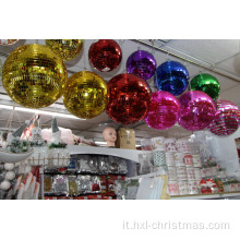 Sfera della discoteca dello specchio di natale dell&#39;ornamento della decorazione di natale